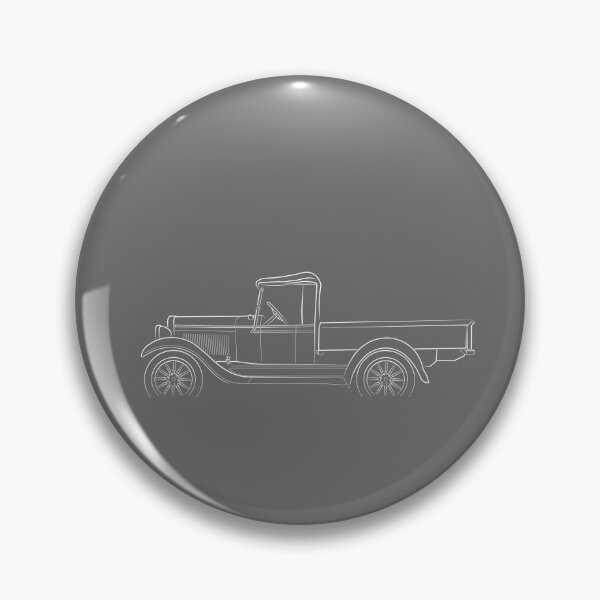 Item preview, 1928 Chevy Series AB National - profile stencil, white designed and sold by mal-photography.
