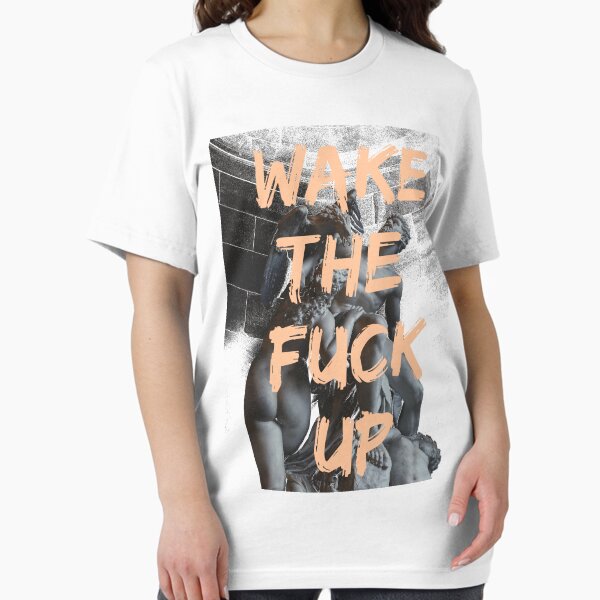 Item preview, wake the fuck up. designed and sold by zombiebrain13.