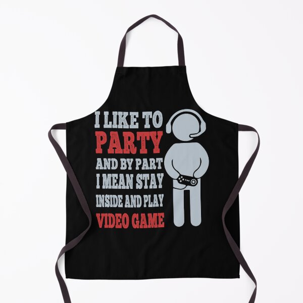 Item preview, Funny Gaming Quote I Like To Party And By Party Cool Gamer designed and sold by Theparticular.