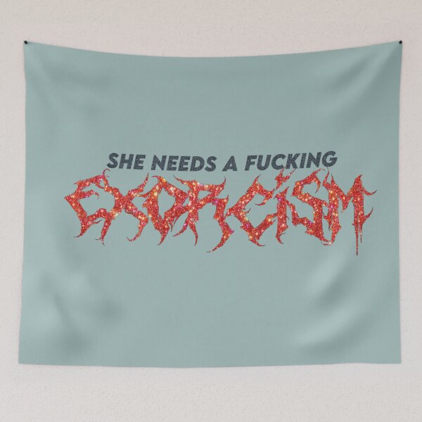 Item preview, she needs an exorcism designed and sold by retr0babe.