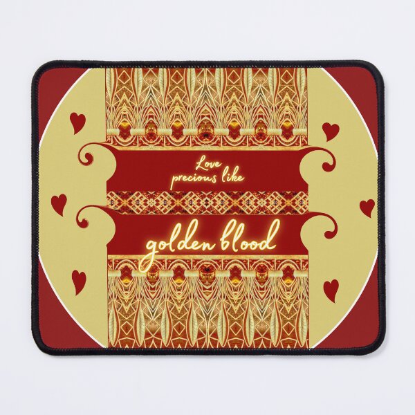 Item preview, Treasures: gold and red - love, valuable as golden blood - photo collage designed and sold by kikidu21.