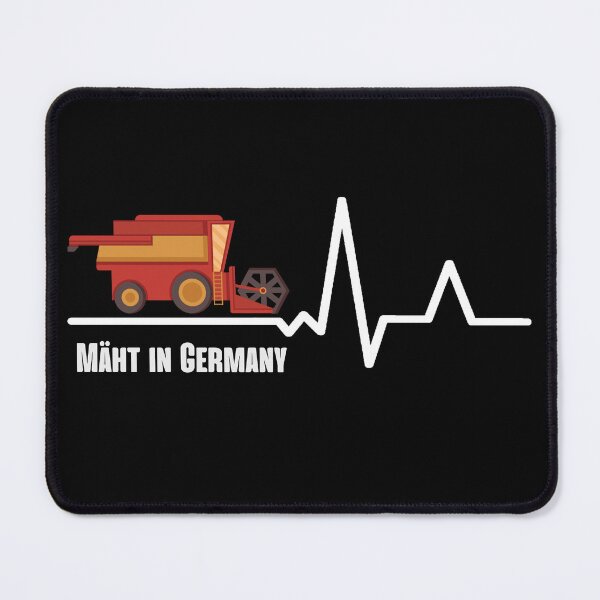 Item preview, mows in Germany combine harvester Herzschlag for agriculture designed and sold by KreativeIdeen.