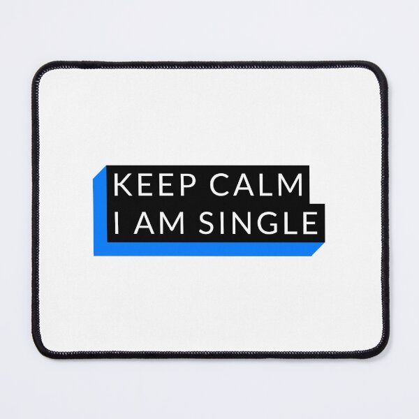 Item preview, Keep Calm I Am Single. Sticker designed and sold by bestfunonline.