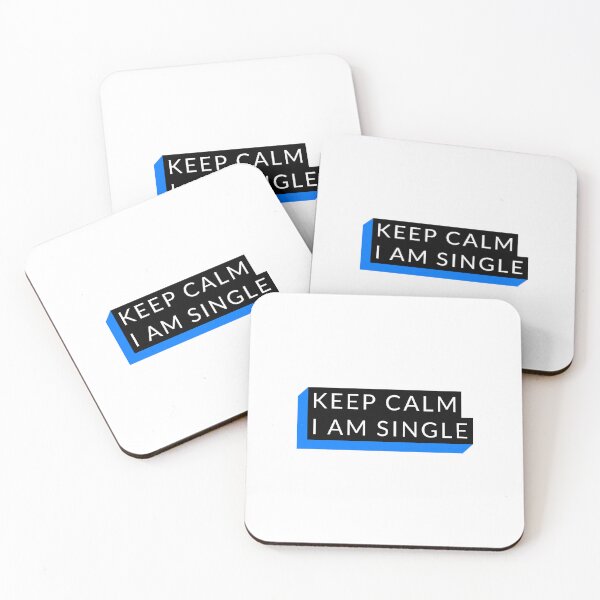 Item preview, Keep Calm I Am Single. Sticker designed and sold by bestfunonline.