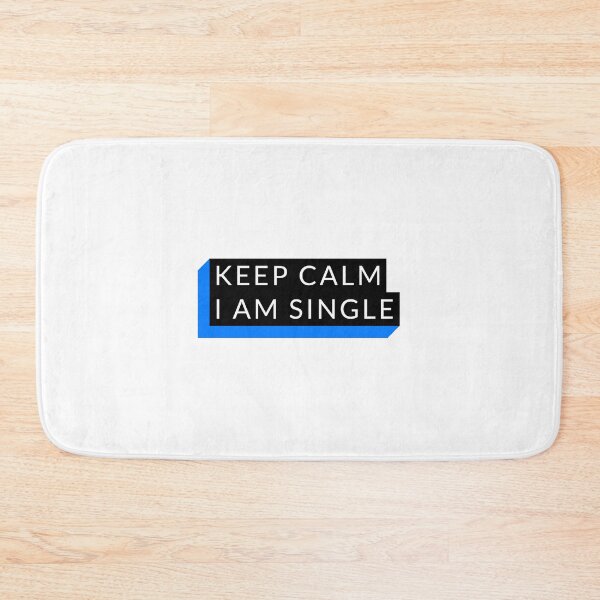 Item preview, Keep Calm I Am Single. Sticker designed and sold by bestfunonline.