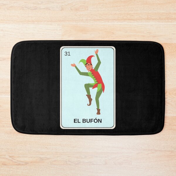Item preview, MEXICAN LOTTERY EL BUFON HAPPY FUNNY CARD designed and sold by appareltolove.