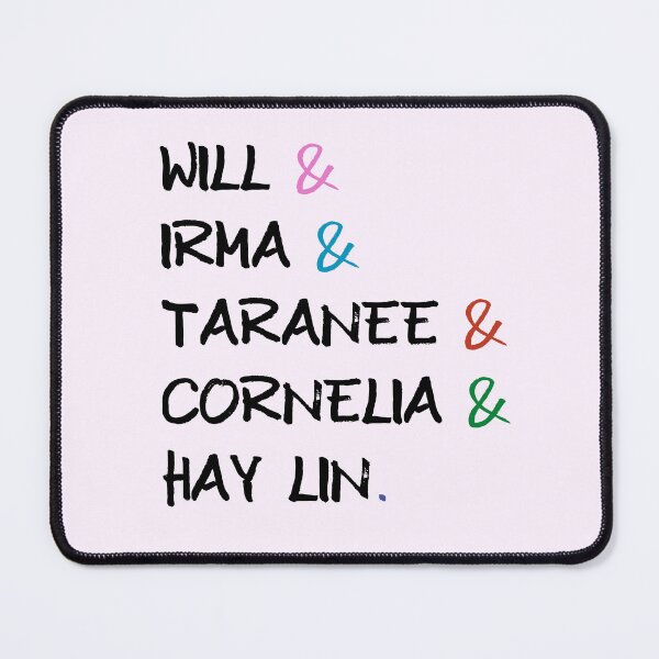 Item preview, W.i.t.c.h - Will & Irma & Taranee & Cornelia & Hay Lin - Black Lines designed and sold by Akarkanias.