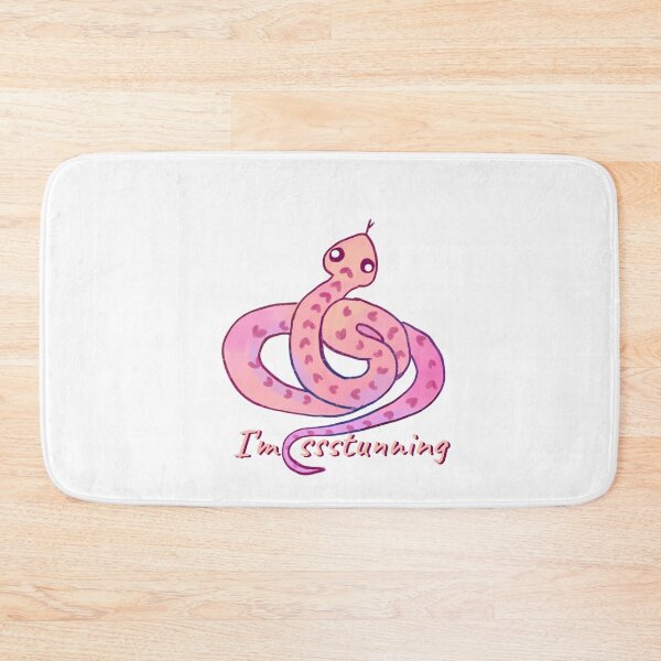 Item preview, Cute watercolor snake I'm stunning  designed and sold by Mayarart.