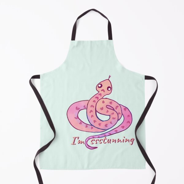 Item preview, Cute watercolor snake I'm stunning designed and sold by Mayarart.