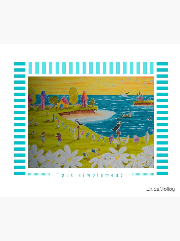 Aperçu 5 sur 5. Tapis de souris avec l'œuvre Linda Molloy - "Tout simplement" créée et vendue par LindaMolloy.