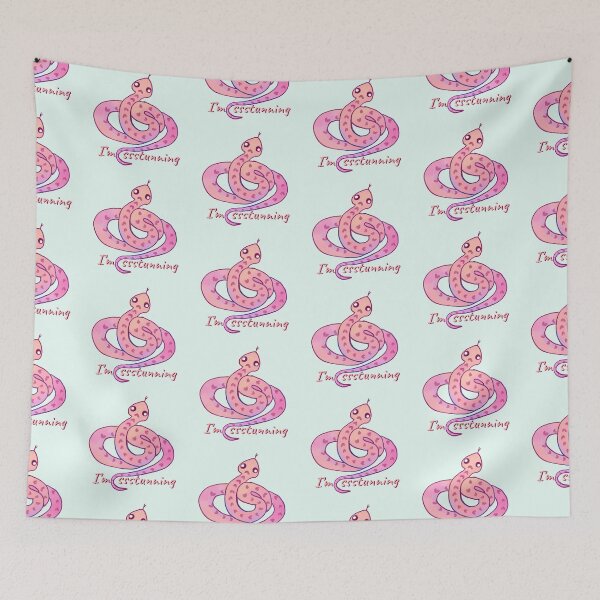 Item preview, Cute watercolor snake I'm stunning  designed and sold by Mayarart.