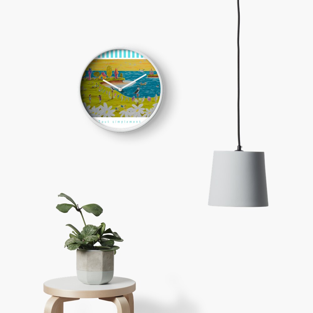 Aperçu de l'œuvre Horloge créée et vendue par LindaMolloy.