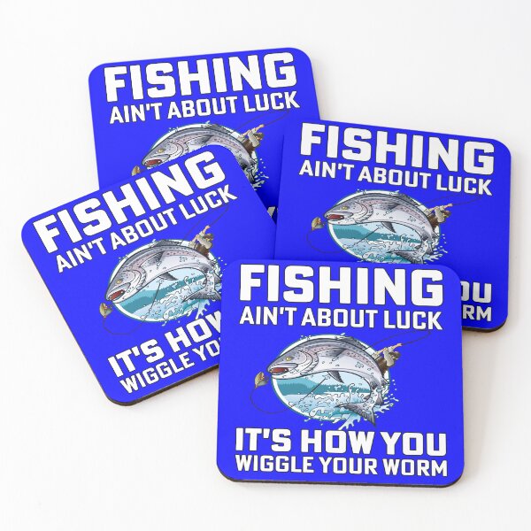 Item preview, Fishing Lover Fishing Ain't About Luck designed and sold by fantasticdesign.