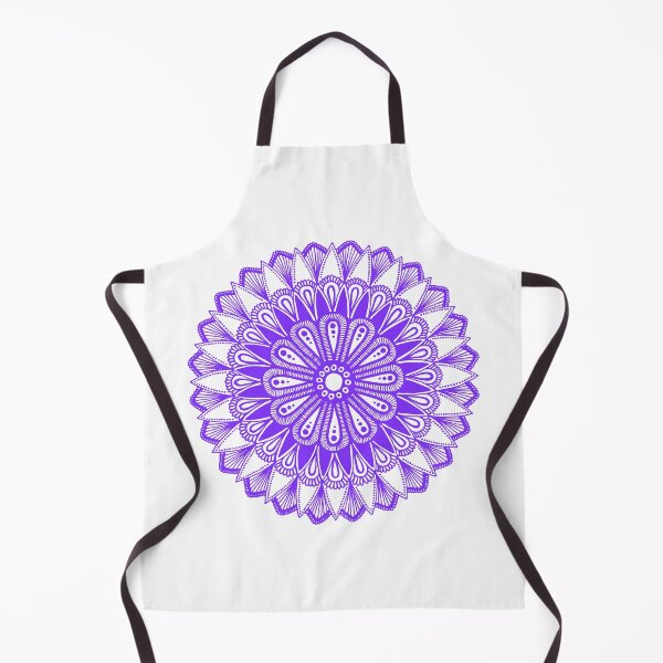 Item preview, Mandala design (violet on white)  designed and sold by Calen  Picard-Carroll.