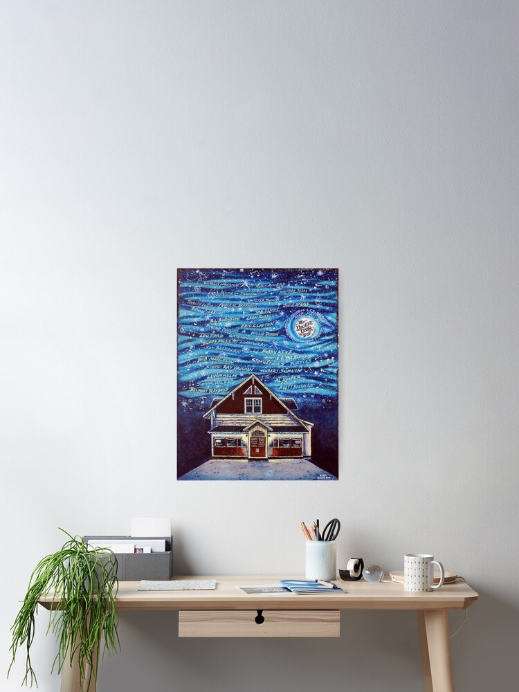 The Double Door Inn Poster By Jerrykirk Redbubble