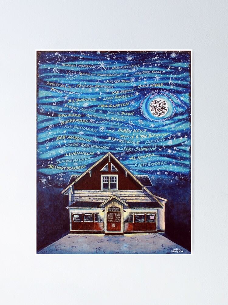 The Double Door Inn Poster By Jerrykirk Redbubble