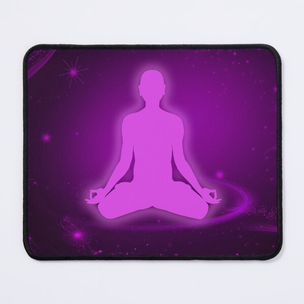 Item preview, Purple Meditating Yoga Merchandise designed and sold by cindyfordyce.