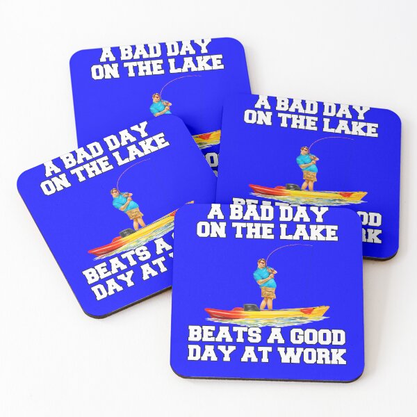 Item preview, Fishing Lover A Bad Day On The Lake Beats A Good Day At Work designed and sold by fantasticdesign.
