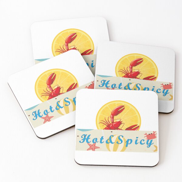 Item preview, Hot and Spicy - Lobster Crawfish,Crawfish Shirt Feisty and Spicy Shirt designed and sold by mad art.