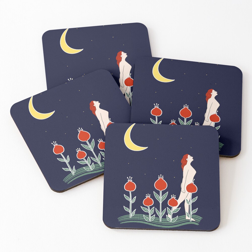 Item preview, Coasters (Set of 4) designed and sold by Roshi-R.