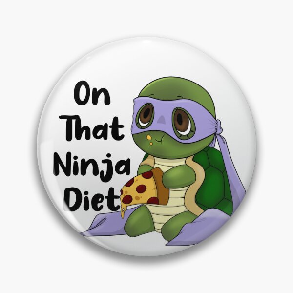 Item preview, On That Ninja Diet (Talena) designed and sold by STICKERS by Abigail Rachele.