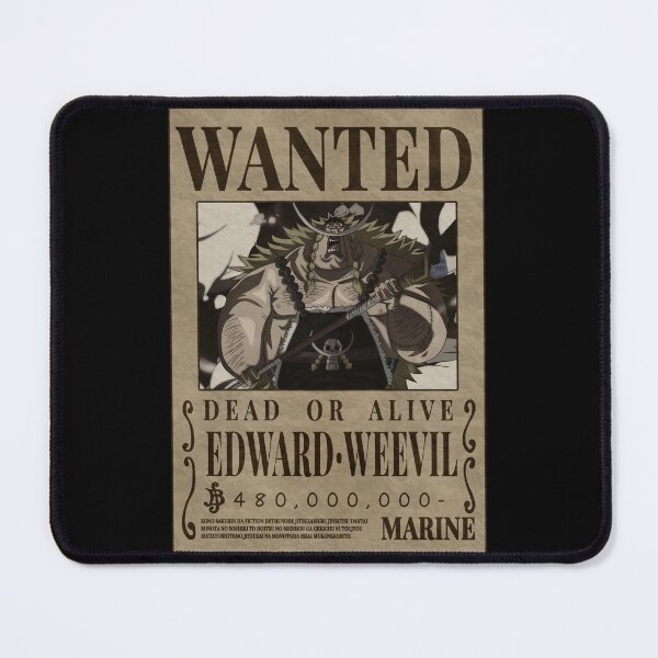 Item preview, Edward Weevil Wanted One Piece Bounty Poster designed and sold by One Piece Bounty Poster.