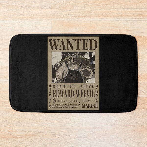 Item preview, Edward Weevil Wanted One Piece Bounty Poster designed and sold by One Piece Bounty Poster.