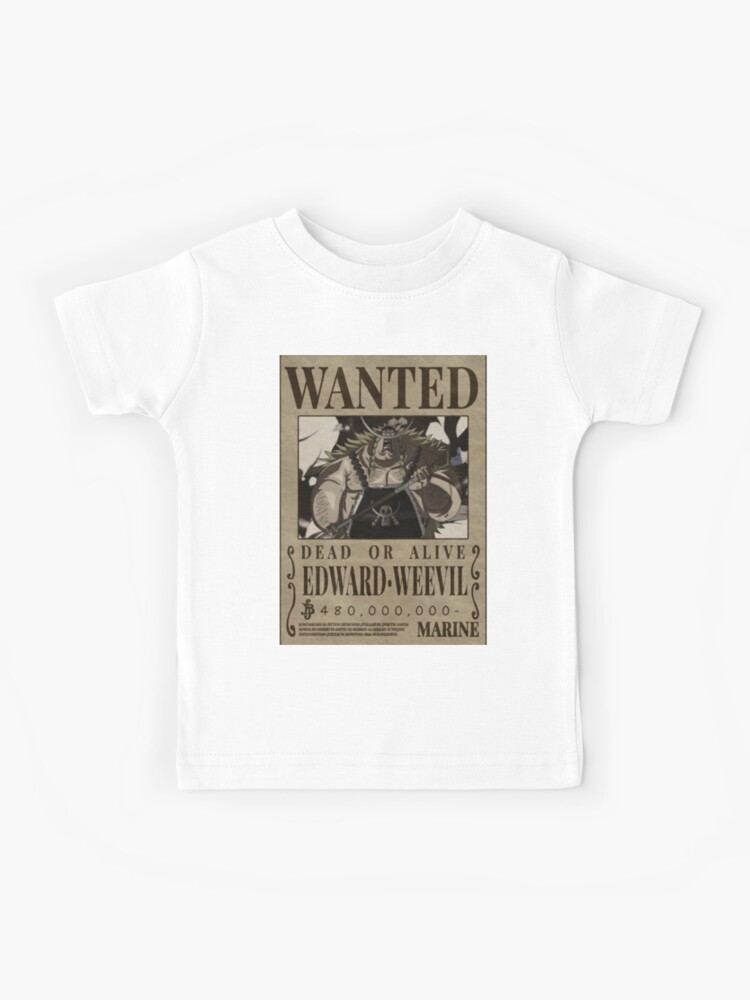 One Piece anime Wanted Poster - Edward Newgate Bounty official merch