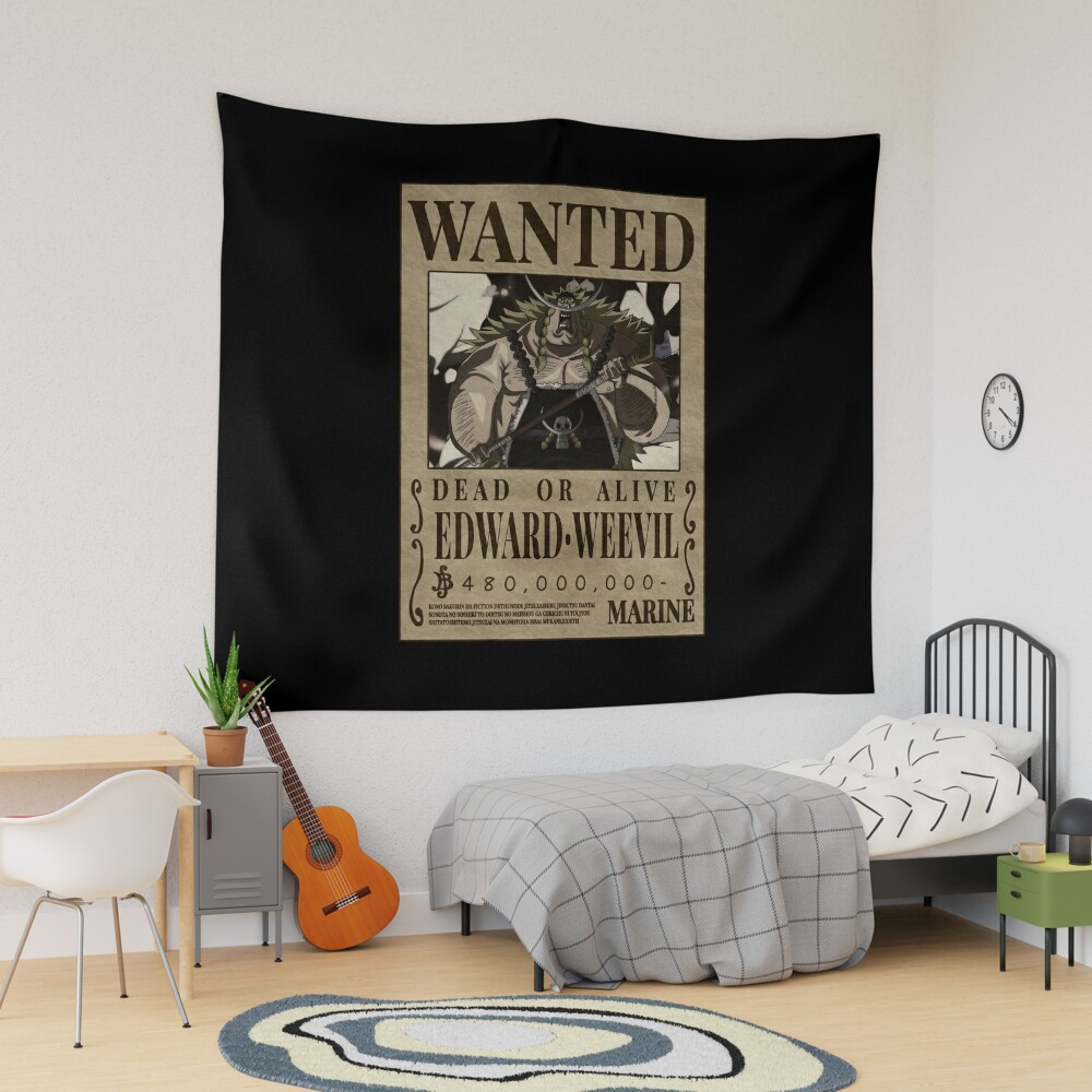 Edward Weevil Wanted One Piece Bounty Poster Poster for Sale by