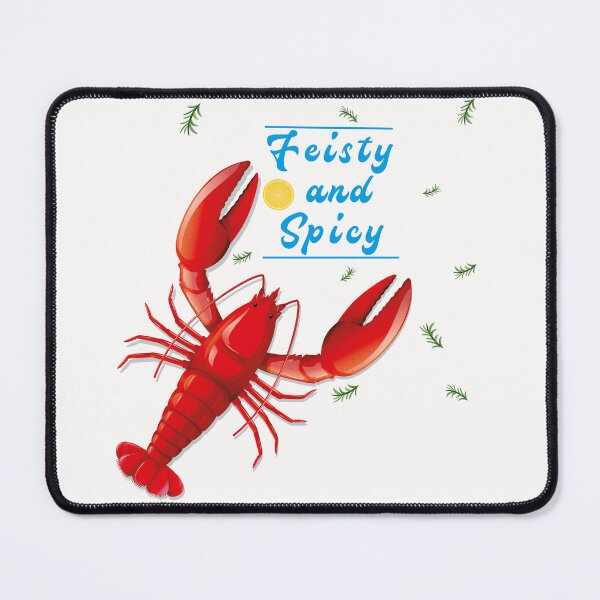 Item preview, Feisty and Spicy - Lobster Crawfish,Crawfish Shirt Feisty and Spicy Shirt designed and sold by mad art.