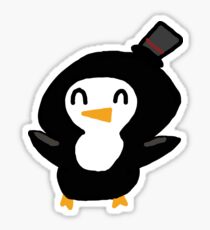 Party Penguin Sticker