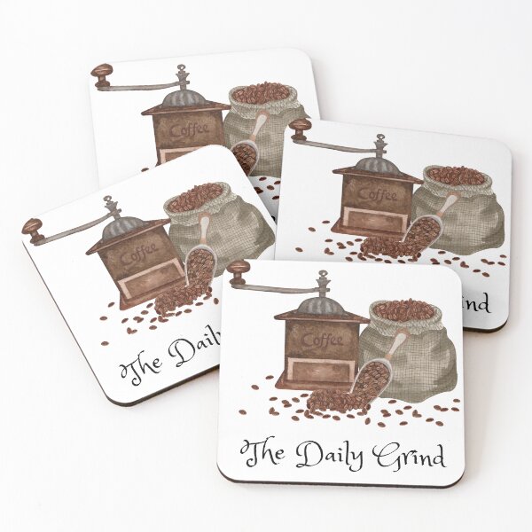 Item preview, The Daily Grind Coffee Work Life Balance designed and sold by CreativNode.