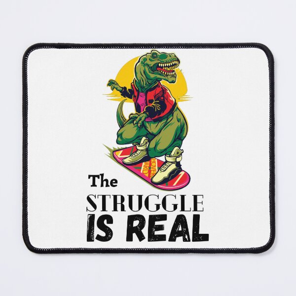 Item preview, The Struggle is Real Trex Tshirt Short Arm T Rex Funny designed and sold by bahdsgraphic.