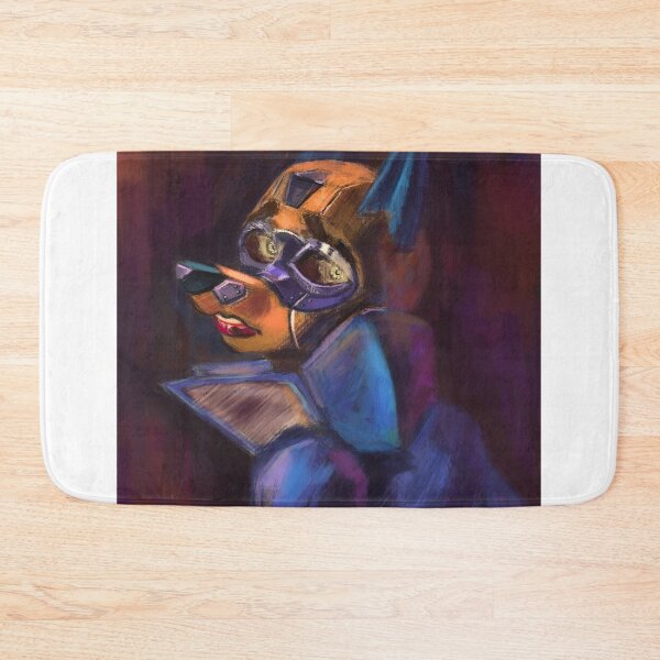 Item preview, Decorative sci-fi furry portrait painting designed and sold by TTG12345.
