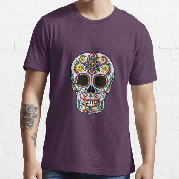 Los Angeles Baseball Sugar Skull Essential T-Shirt for Sale by