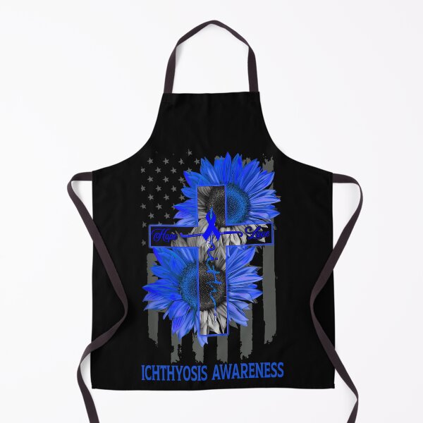 Item preview, Faith Hope Love American Flag Sunflower Christian Cross Ichthyosis Awareness designed and sold by Tadmab.