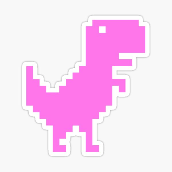 Pixel roxo brilhante t rex tyrannosaurus personagem de dinossauro