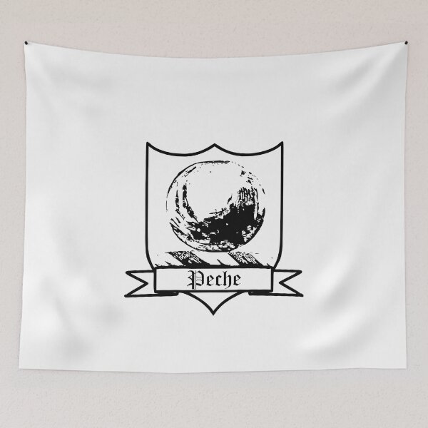 Item preview, Peche Surname Crest designed and sold by BagTown Clans.