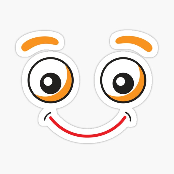 cartoon face Sticker