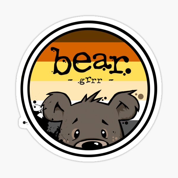 bear pride  Sticker