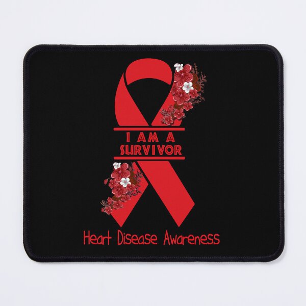 Item preview, I Am A Suvivor Ribbon Heart Disease Awareness designed and sold by heppenp.