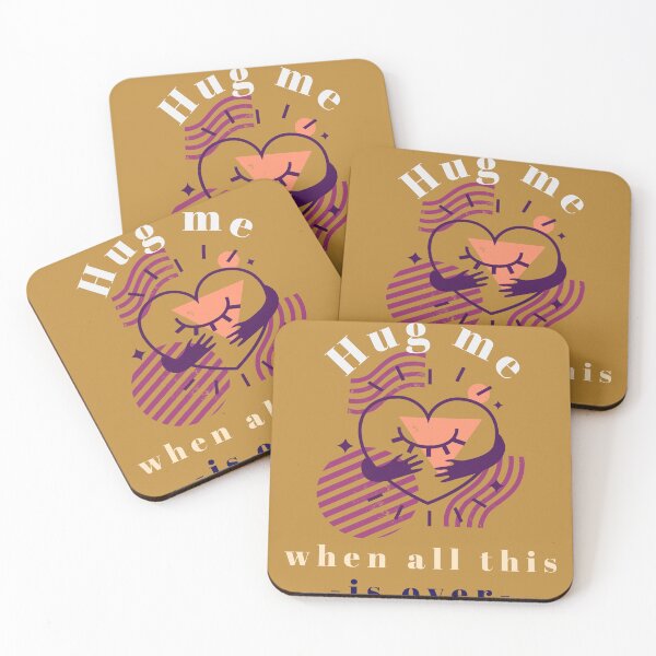Item preview, Hug Me When All This Is Over designed and sold by INFINILOVE.