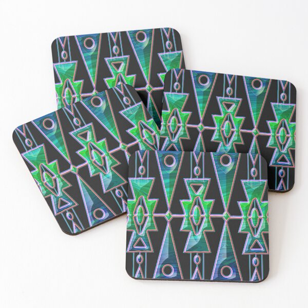 Item preview, HAPPY AZTEC NEW YEAR - ABSTRACT MINERAL PATTERN. designed and sold by Ralek.