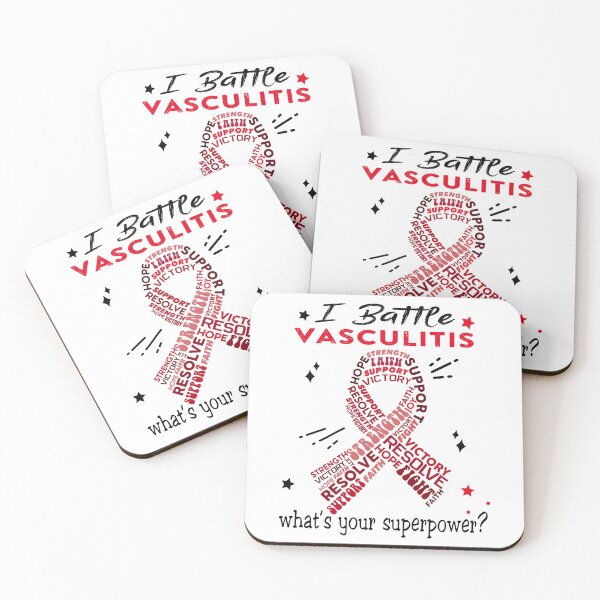 Item preview, Vasculitis Warrior, I Battle Vasculitis What's Your Superpower? designed and sold by Greggwillard.