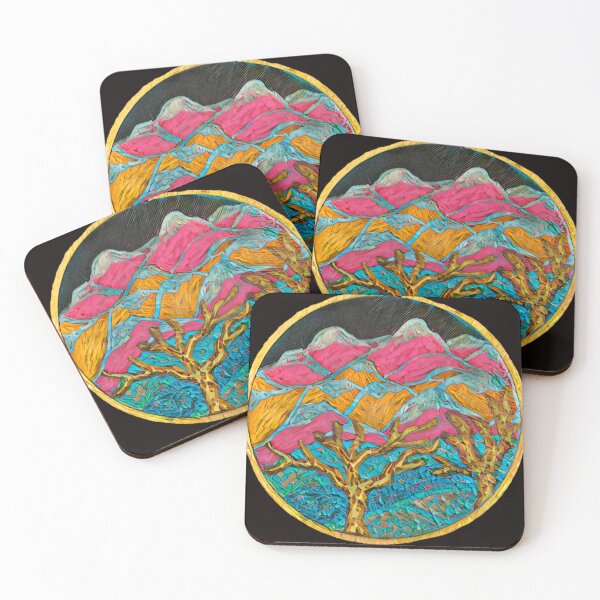 Item preview, Abstract Mountain View  designed and sold by LuvbuzzArt.