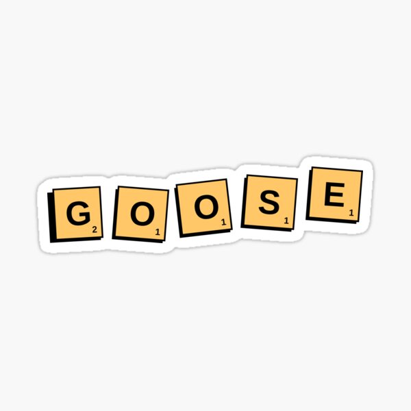 Item preview, GOOSE Scrabble Letter Tiles designed and sold by Gypsy Bluegrass Designs.
