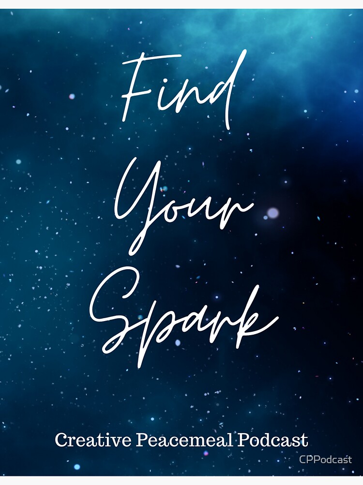 Thumbnail 3 of 3, Sticker, Find Your Spark designed and sold by CPPodcast.
