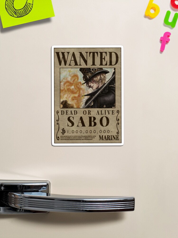 SABO WANTEDポスター 602,000,000ベリー ONE PIECE WANTED POSTER SABO & LATEST NEWS OFFICIAL MUGIWARA