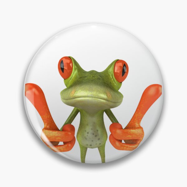 Item preview, frog sticker designed and sold by MizMed ⭐⭐⭐⭐⭐.