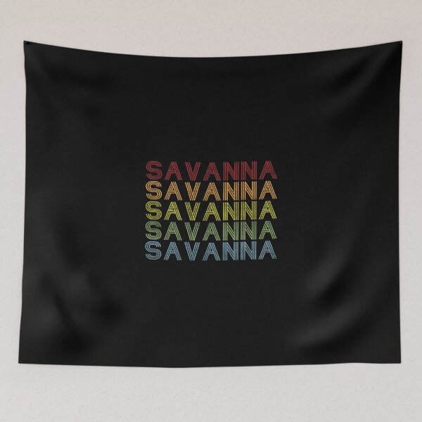Item preview, Savanna Name T Shirt - Savanna Vintage Retro Savanna Name Gift Item Tee designed and sold by chezeva.
